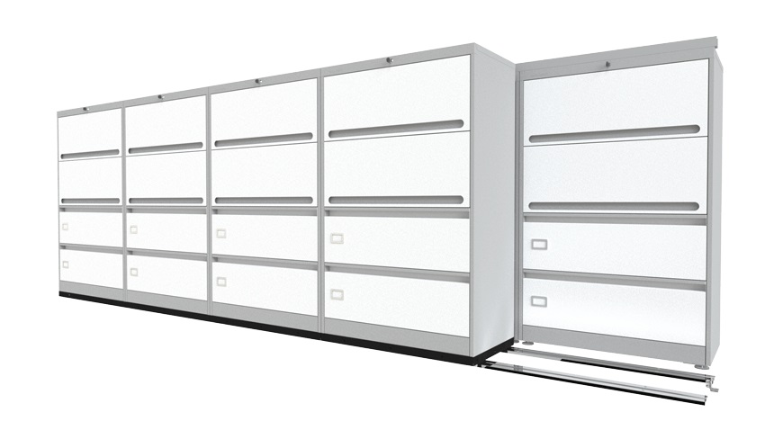 Archivero Horizontal Combinado Movil SAC-9180