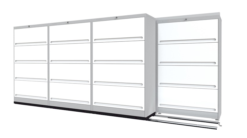 Archivero Horizontal Easy Movil SAE-9167-1