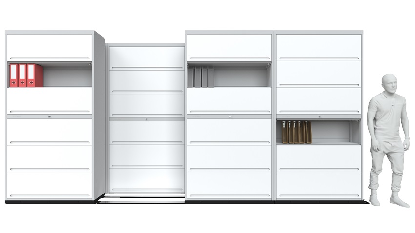 Archivero Horizontal Easy Movil SAE-9175-1