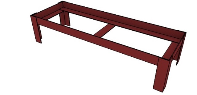 Base Para Locker 2 Piezas 38-45