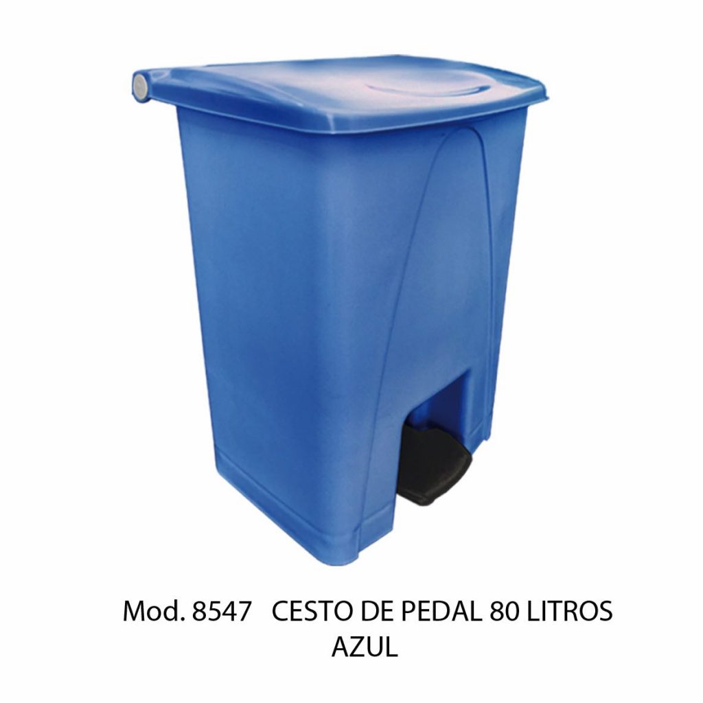 Bote Basura Con Tapa y Pedal 8547 AZ