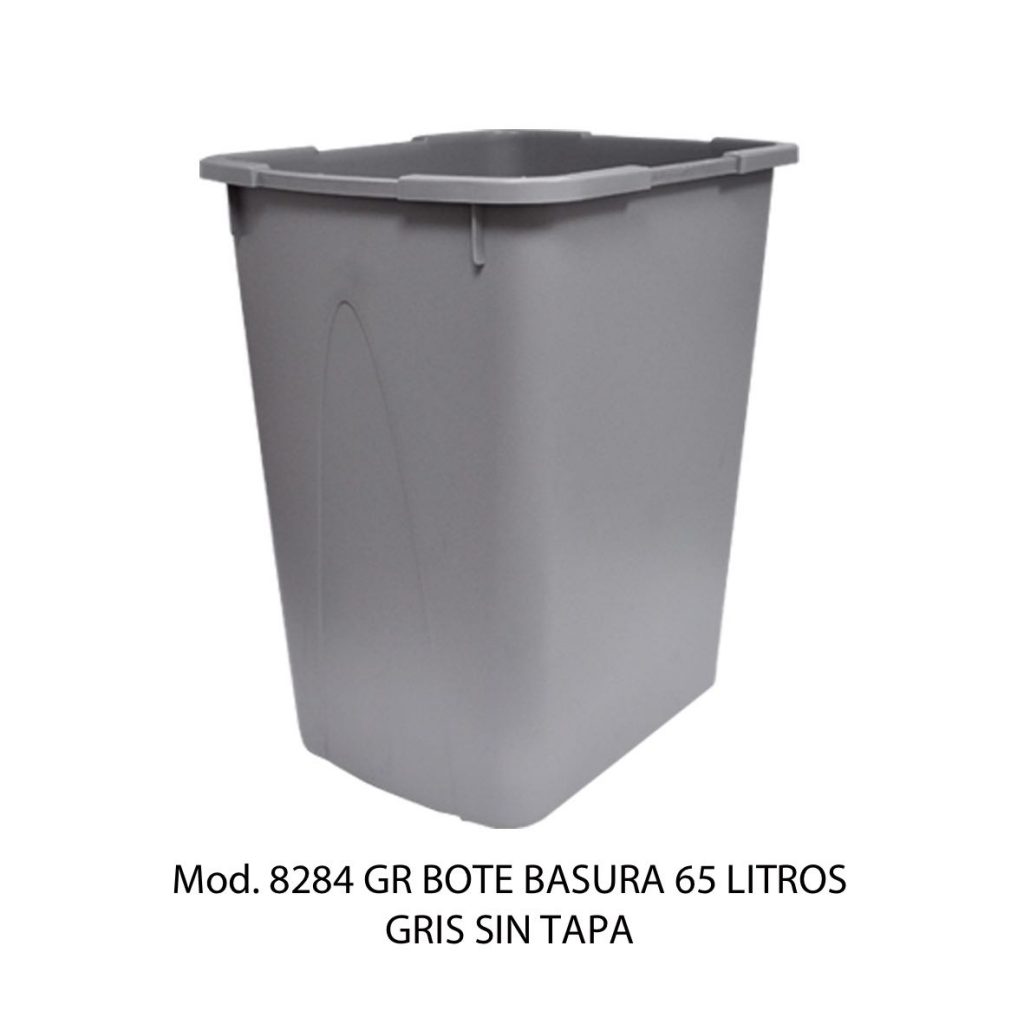 Bote Basura Sin Tapa 8284 GR