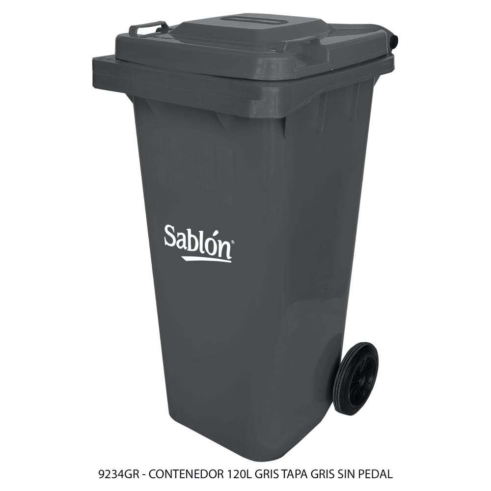 Contenedor Basura 120 Litros Sin Pedal 9234 GR