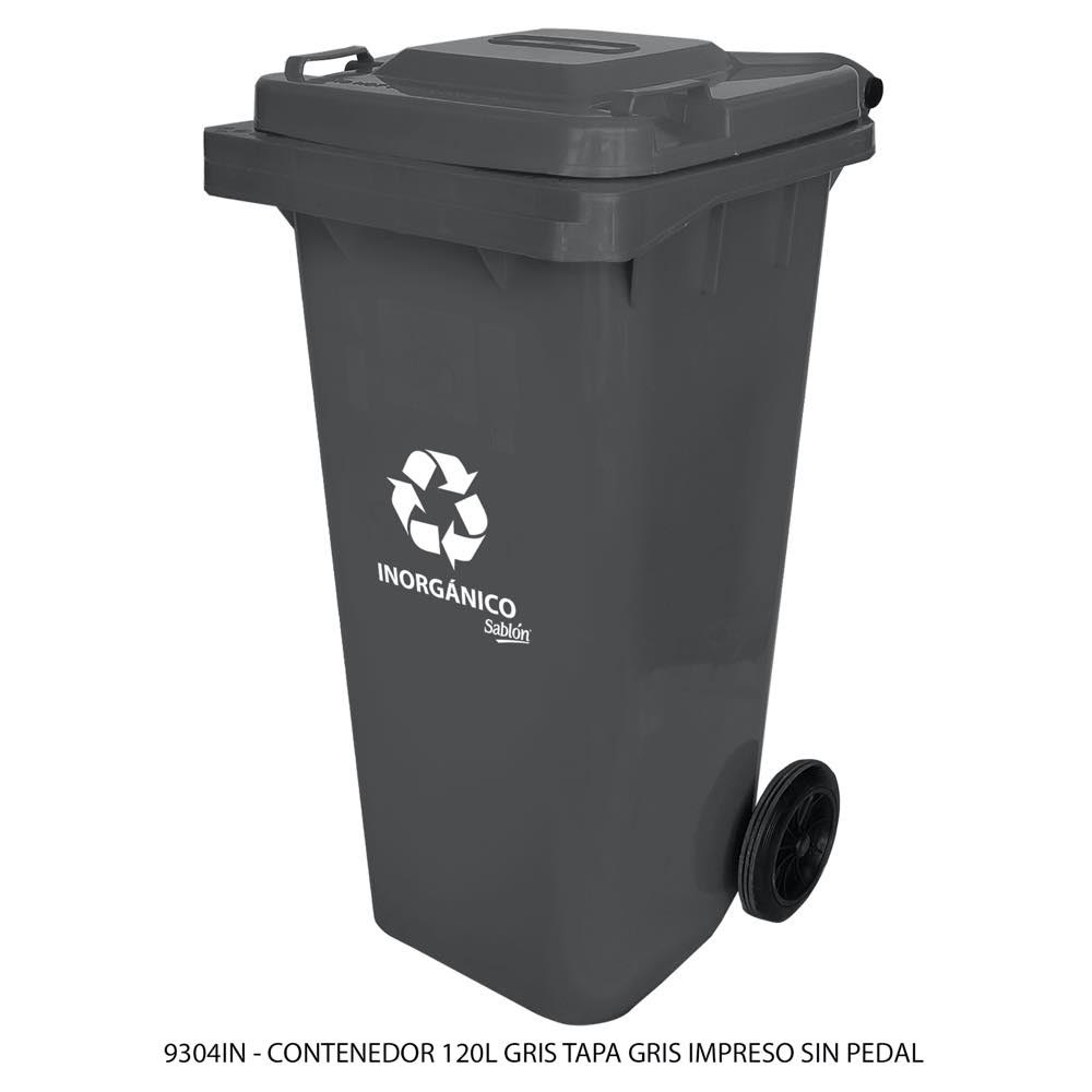 Contenedor Basura 120 Litros Sin Pedal 9304 IN