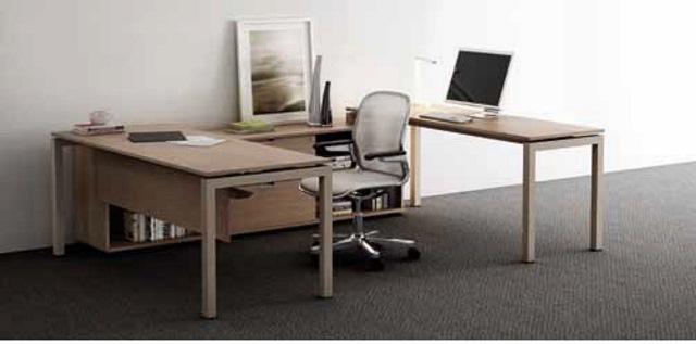 Escritorio Ejecutivo Magnum U Credenza 180-230-80-60