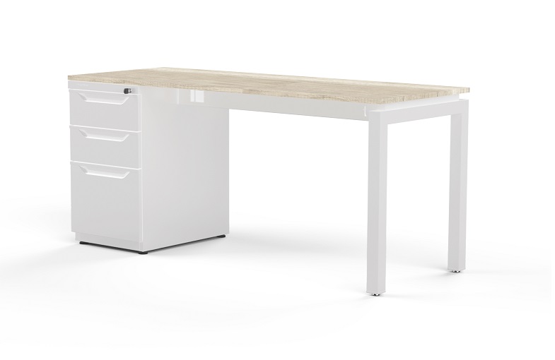 Escritorio Gerencial Magnum Con Pedestal 160-60