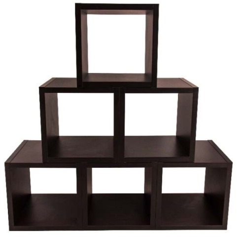 Librero Modular Con Cubos GA-60-60