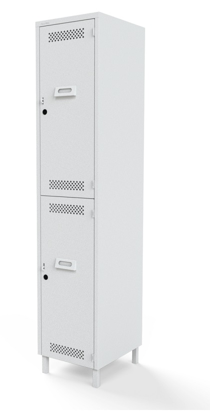 Locker Con Patas 2 Puertas LP-3172