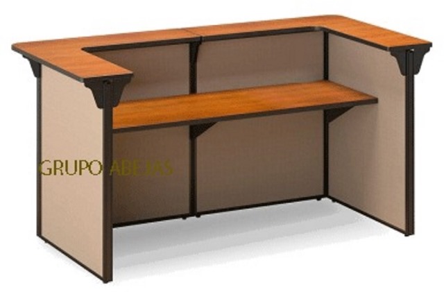 Modulo Recepcion Con Mampara Gam 07