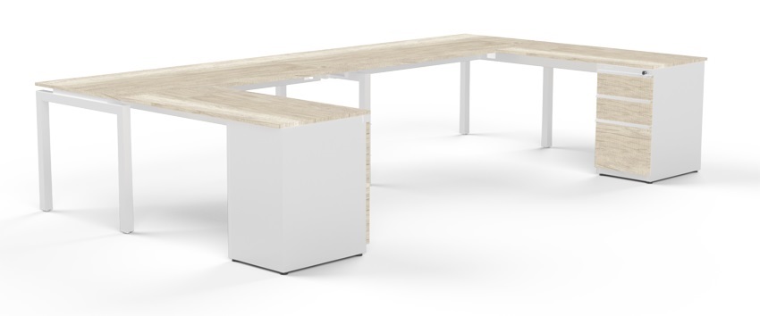 Modulo de Trabajo C Magnum Con Cajonera FL 360-200-80