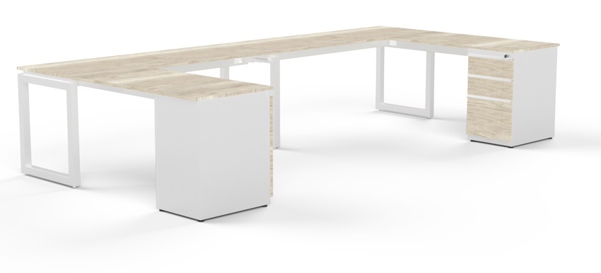 Modulo de Trabajo C Quadra Con Cajonera FL 360-180-60