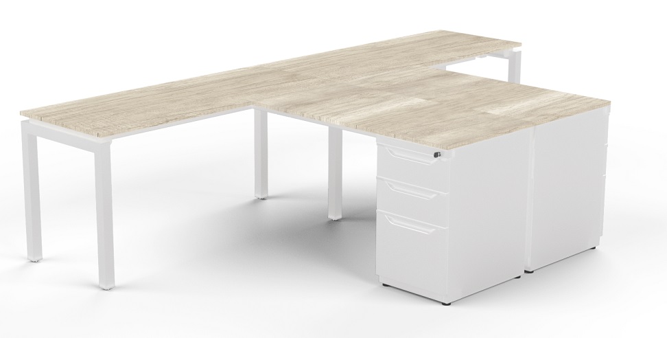 Modulo de Trabajo T Magnum Con Cajonera 300-180-60
