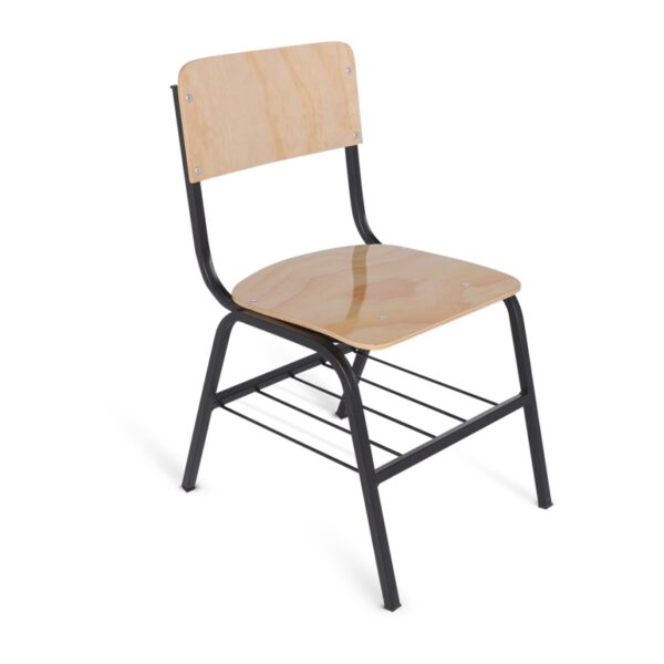 Silla Escolar Triplay Con Parrilla ET-054