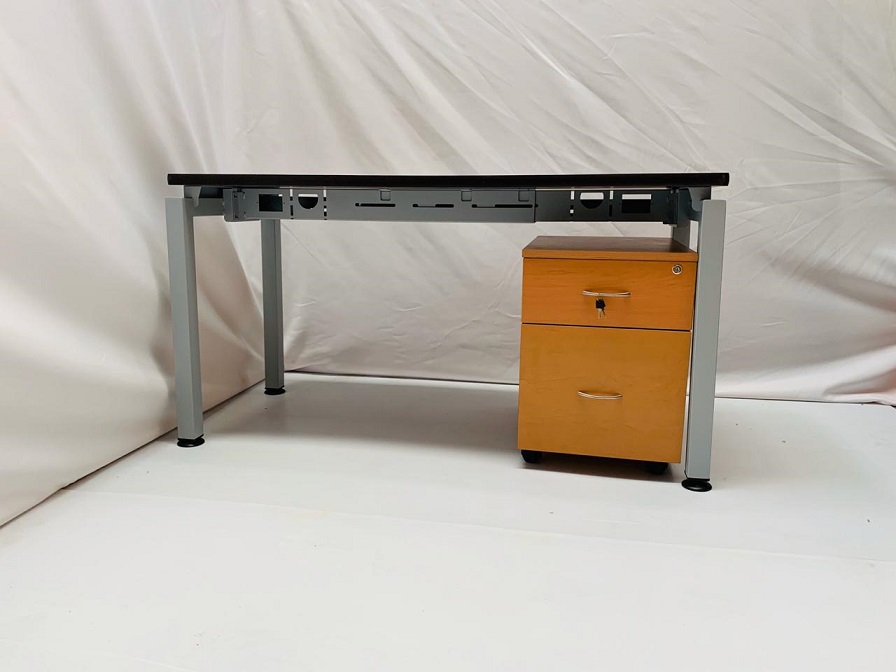 Escritorio Secretarial Gam Con Cajonera 140-60 R-1